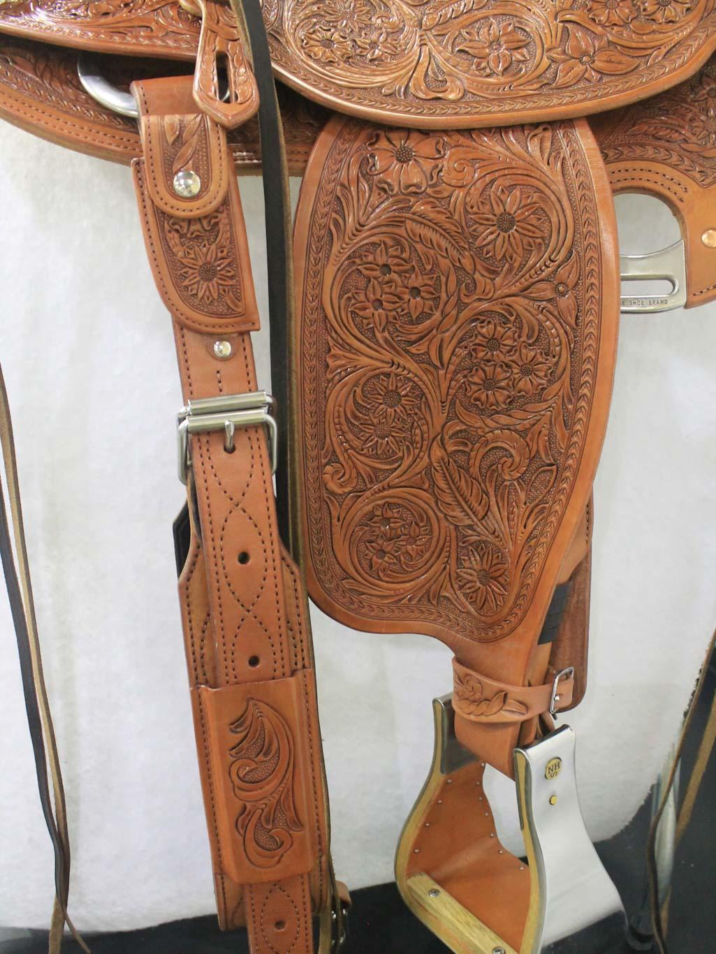 custom saddle side